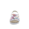 Euroflex Tuscany Womens Sandals - White Floral (9124390174943)