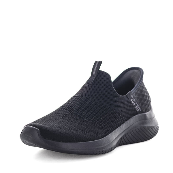 Skechers Ultra Flex Cozy Streak - Black (9027566993631)