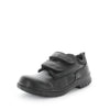Wilde School Jacen School Shoes - Black Smooth (8842581049567)