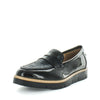 Wilde Sips Women's Loafers - Black Patent (8841385967839)