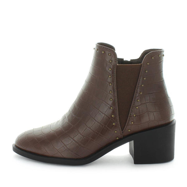Wilde Sonya Womens Boots - Brown (8841384296671)