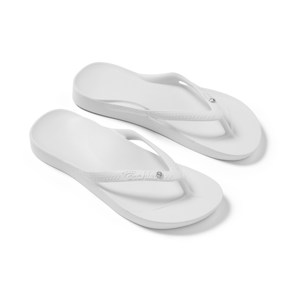 ARCH SUPPORT THONGS CRYSTAL - Crystal White (9157220958431)