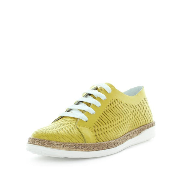 Zola Helsa Womens Sneakers - Yellow (8843753455839)