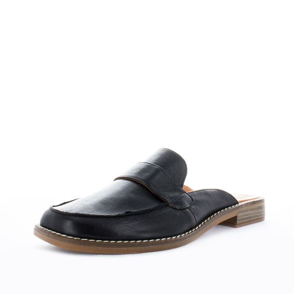 Zola Hevin Womens Slides - Black (8843755782367)
