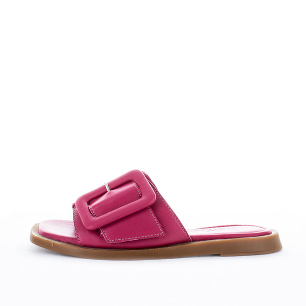 Zola Hursten Womens Slides - Fuchsia (8843756798175)