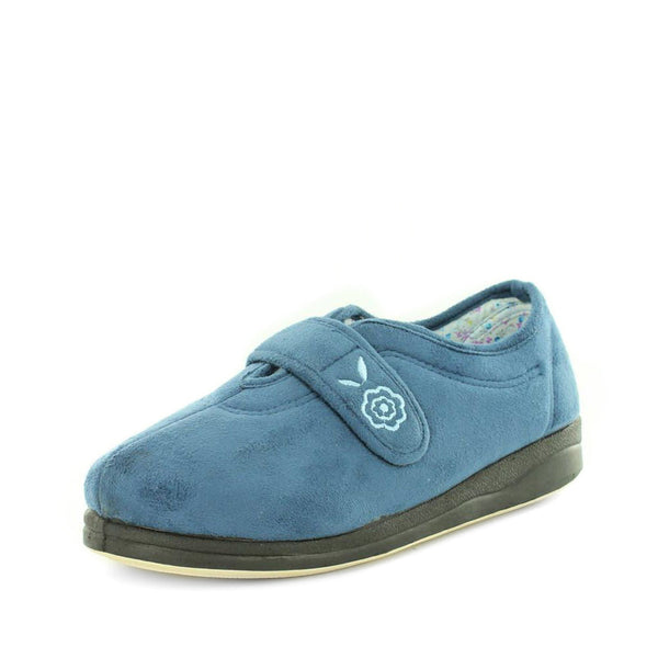Panda Edythe Women's Slippers - Denim (9003572527327)