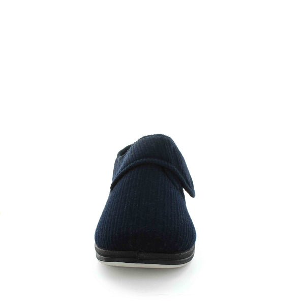 Panda Eli Men's Slippers - Navy Cord (9005719716063)