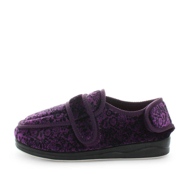 Panda Elisa II Women's Slippers - Purple (9003573346527)