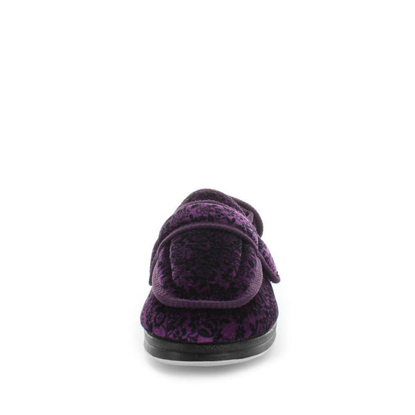 Panda Elisa II Women's Slippers - Purple (9003573346527)