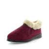 Panda Elivia Women's Bootie Slippers - Burgundy (9003573215455)