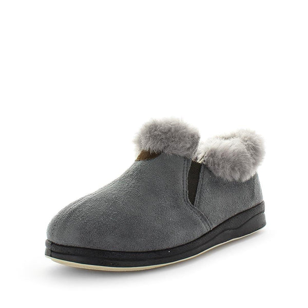 Panda Elivia Women's Bootie Slippers - Grey (9003573838047)