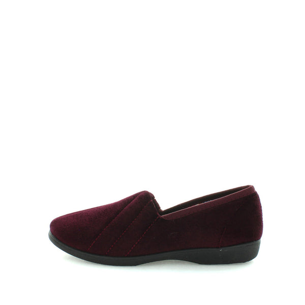 Panda Ethany Women's Slippers - Burgundy (9003591205087)