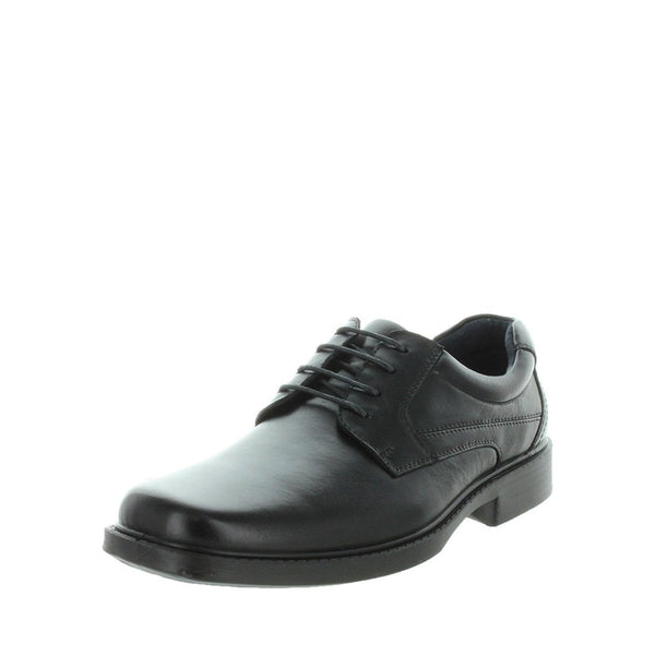 Churchill Toste Boys School Shoes - Black (8843776327903)