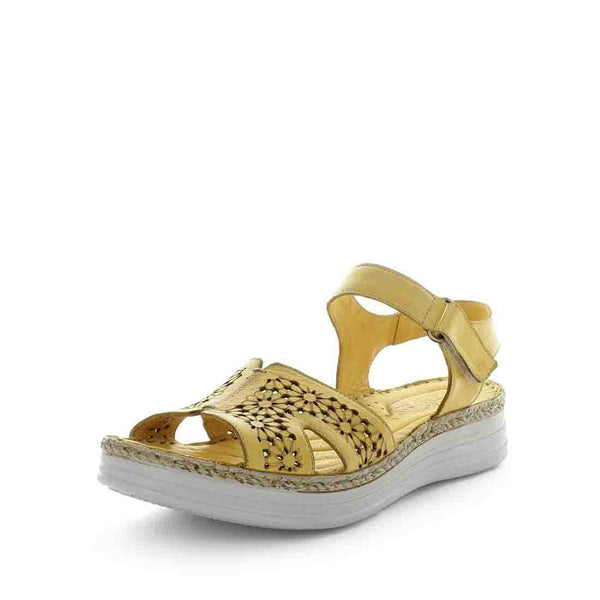 Soft Tread Allino Banita Womens Sandals - Mustard (9044380713183) (7867796488415)