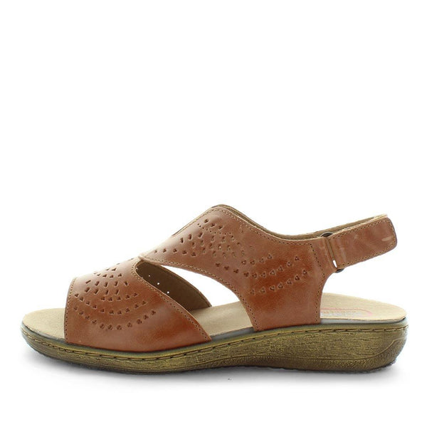 Kiarflex Kade Womens Sandals - Tan (9043222986975) (7024238526632)