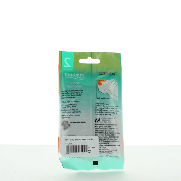 Suede Heel Grips - 2 Pairs (4495343222923)