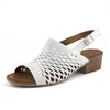 Cabello Alaca Women's Sandals - White
