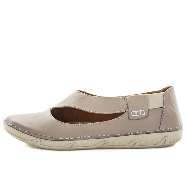 Soft Tread Bobby Women's Slip Ons - Taupe