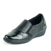 Cabello CP461-18 Women's Slip Ons - Black Patent