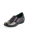 Cabello CP461-18 Women's Slip Ons - Wine Patent