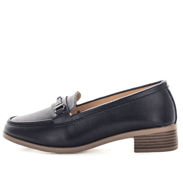 Just Bee Caterina Women's Block Heel Loafers