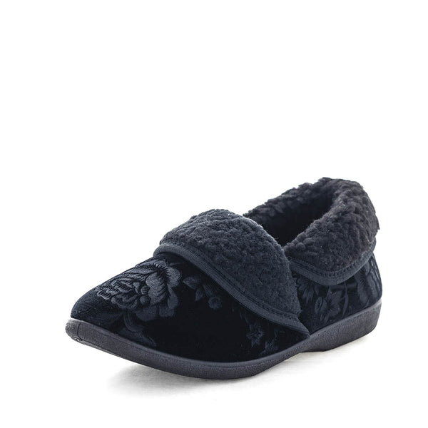 Panda Eba 4 Women's Slippers - Black Print