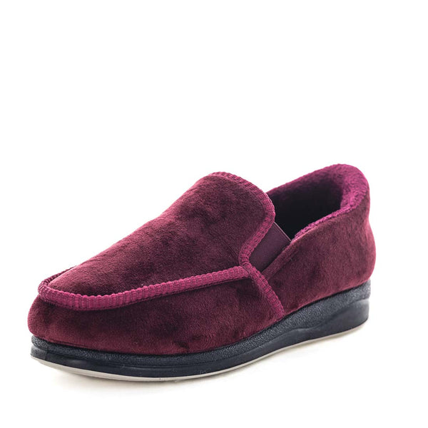 Panda Ember Women's STEPPINS Slippers - Burgundy