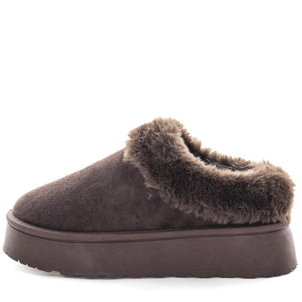 Panda Essie Women's Slippers - Chocolate