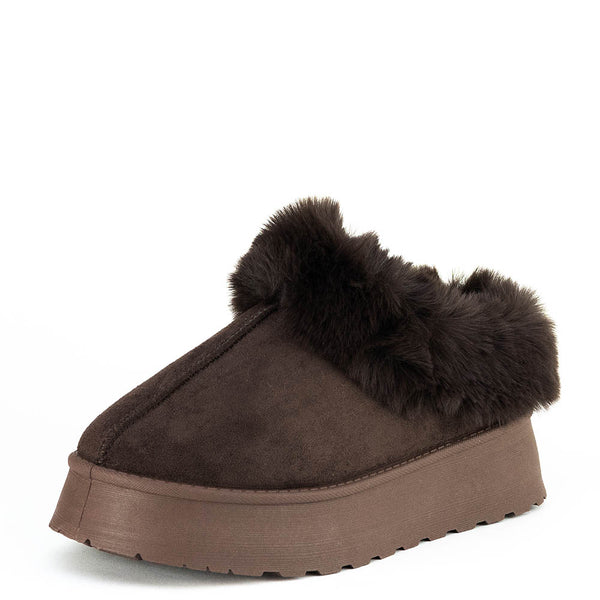 Panda Essie Women's Slippers - Chocolate