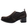 Zola Helena Women's Gusset Slip Ons - Chocolate Nubuck