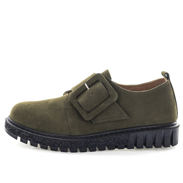 Zola Helia Women's Shoes - Olive Nubuck