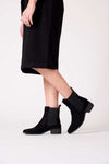 Zola Hetti Womens Boots - Black Suede (9014769713375)