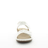 Aerocushion Manela Women's Sandals - White Smooth