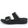 Aerocushion Marta Women's Slide Sandals - Black