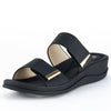 Aerocushion Marta Women's Slide Sandals - Black