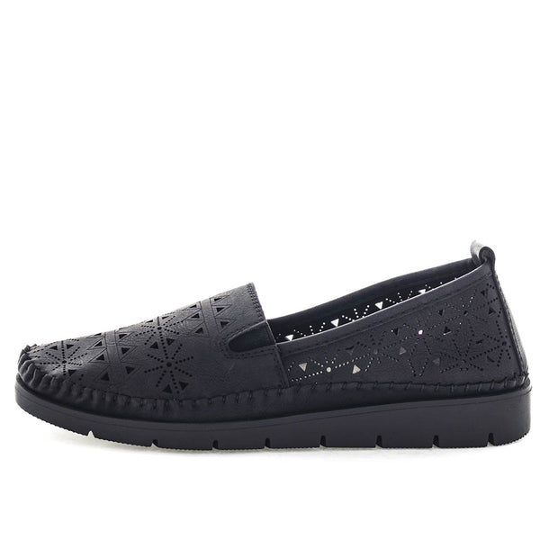 Aerocushion Martina Women's Slip Ons - Black