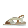 Aerocushion Mila Women's Crossover Sandals - Champagne