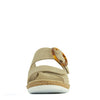 Aerocushion Millie Women's Double Adjustable Slide Sandals - Beige