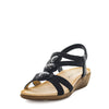 Aerocushion Myth Women's Sandals - Black (9043147063519)