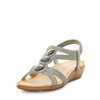 Aerocushion Myth Women's Sandals - Pewter (9043147129055)