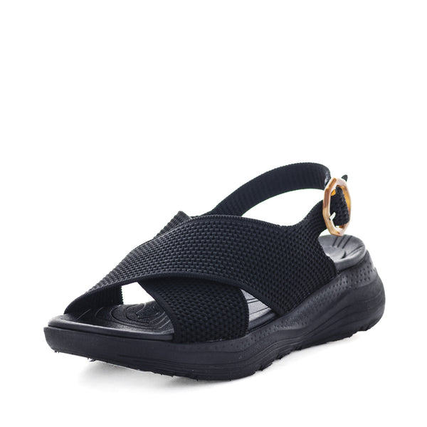 Wilde Saime Womens Sandals - Black (9123316629727)