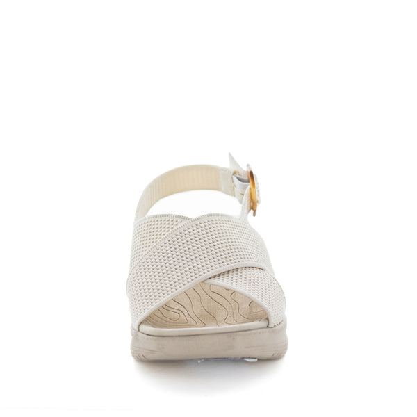 Wilde Saime Womens Sandals - Cream (9123316760799)