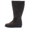 Wilde Saith Women's Long Boots - Chocolate Suede