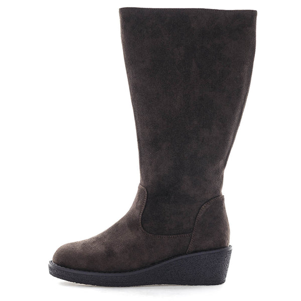 Wilde Saith Women's Long Boots - Chocolate