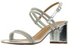 Wilde Salem Women's Glitter Block Heels - Silver