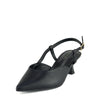 Wilde Salt Women's Slingback Low Heels - Black