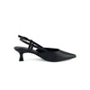 Wilde Salt Women's Slingback Low Heels - Black