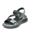 Wilde Sannah Women's Sandals - Black Snake