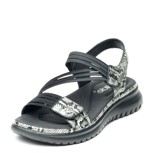 Wilde Sannah Women's Sandals - Black Snake
