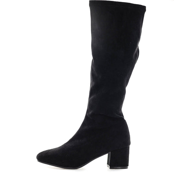 Wilde Saspen Women's Long Boots - Black Smooth